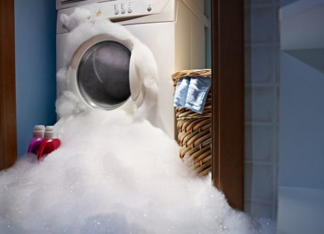 washing machine damage