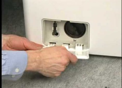 washing machine filter clogged